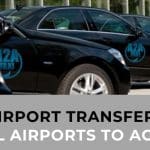 Airport transfers to and from Cap d'Agde naturist resort village with A2A taxis.