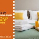 Types of accommodation in the naturist resort